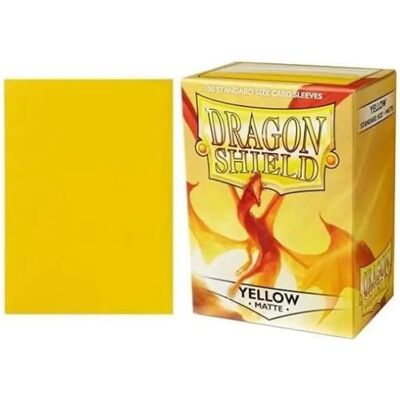 Dragon Shield Jaune Matte Protège-cartes - Protège-cartes Dragon Shield Jaune Matte Protège-cartes - Protège-cartes