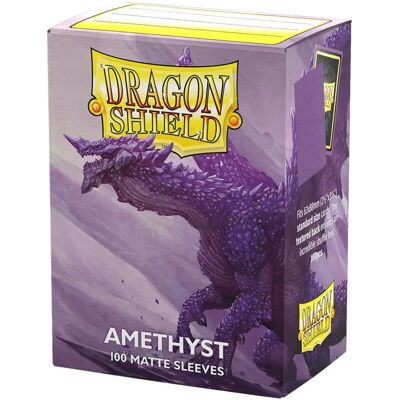 Protetores de cartas Dragon Shield Amethyst Estándar - 100 sleeves Protetores de cartas Dragon Shield Amethyst Estándar - 100 sleeves