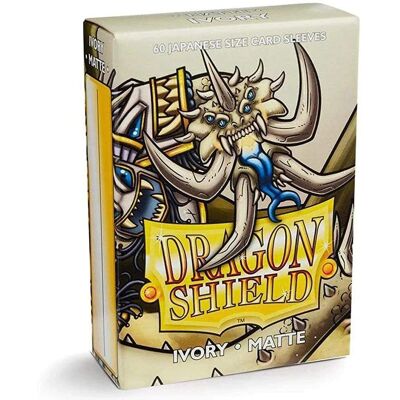 Dragon Shield Protège-cartes mat japonais ivoire - 60 - Publicité Dragon Shield Protège-cartes mat japonais ivoire - 60 - Publicité
