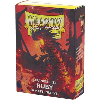 Arcane Tinmen Ruby Dragon Shield Capas Matte Japonesas - Tipo de Carta Arcane Tinmen Ruby Dragon Shield Capas Matte Japonesas - Tipo de Carta