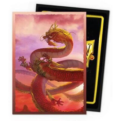 Dragon Shield Année du Bois 2024 Overlays Mat Dual Art - Taille 63x88 mm - Publicité Dragon Shield Année du Bois 2024 Overlays Mat Dual Art - Taille 63x88 mm - Publicité
