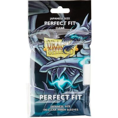 Protetores internos Arcane Tinmen Dragon Shield tamanho japonês - Transparente Protetores internos Arcane Tinmen Dragon Shield tamanho japonês - Transparente