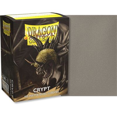 Dragon Shield Crypt Matt Schwarz Doppelhüllen - Kartenhüllen Dragon Shield Crypt Matt Schwarz Doppelhüllen - Kartenhüllen