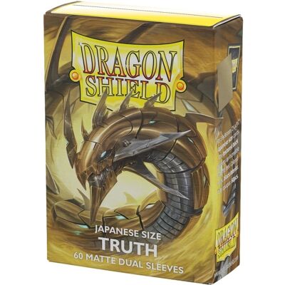 Arcane Tinmen Drachen Schild Mattierte Doppelhüllen - Wahrheit - Spielkartenschutzhüllen Arcane Tinmen Drachen Schild Mattierte Doppelhüllen - Wahrheit - Spielkartenschutzhüllen