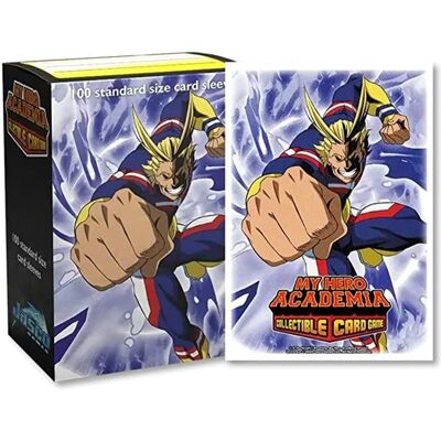 Arcane Tinmen ALL MIGHT Dragon Shield - Custodie per carte, 100 pezzi Arcane Tinmen ALL MIGHT Dragon Shield - Custodie per carte, 100 pezzi