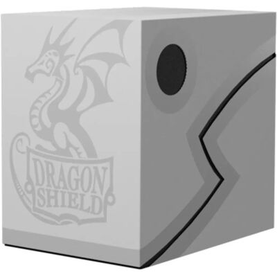 Arcane Tinmen Drachen Schild Doppel Schale - Weiß/Schwarz Deckbox Arcane Tinmen Drachen Schild Doppel Schale - Weiß/Schwarz Deckbox