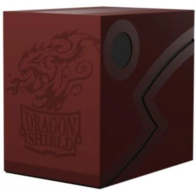 Arcane Tinmen Drachen Schild - Blutrot Doppelhülle Deck Box Arcane Tinmen Drachen Schild - Blutrot Doppelhülle Deck Box
