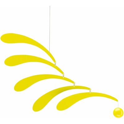 Flensted Mobiles – Mobile Flowing Rhythm – Jaune Flensted Mobiles – Mobile Flowing Rhythm – Jaune