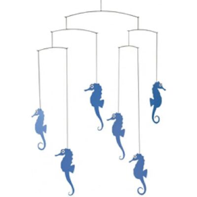 Flensted Mobiles Mobile Poissons Bleu - Mobile Flensted Mobiles Mobile Poissons Bleu - Mobile