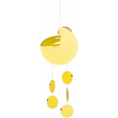 Flensted Mobiles - Mobile décoratif Chick Hen Jaune - Mobile décoratif Flensted Mobiles - Mobile décoratif Chick Hen Jaune - Mobile décoratif