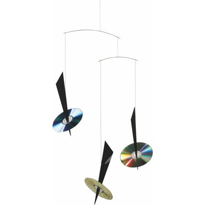 Mobile décoratif Flensted - 60 x 35 cm - Noir - Publicité Mobile décoratif Flensted - 60 x 35 cm - Noir - Publicité