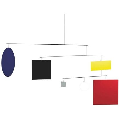 Flensted Mobiles - Mobile Guggenheim - Abstrait 45x105cm - Publicité Flensted Mobiles - Mobile Guggenheim - Abstrait 45x105cm - Publicité