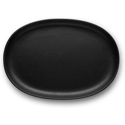 Eva Solo Nordic Kitchen Oval Serveringsfat - 18,5x26 cm, Svart Eva Solo Nordic Kitchen Oval Serveringsfat - 18,5x26 cm, Svart