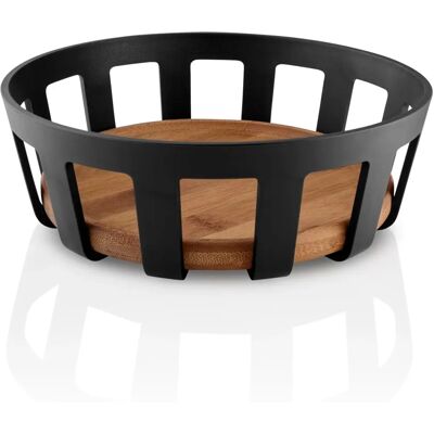 Eva Solo Black Bamboo Bread Basket - Nordic Kitchen Eva Solo Black Bamboo Bread Basket - Nordic Kitchen
