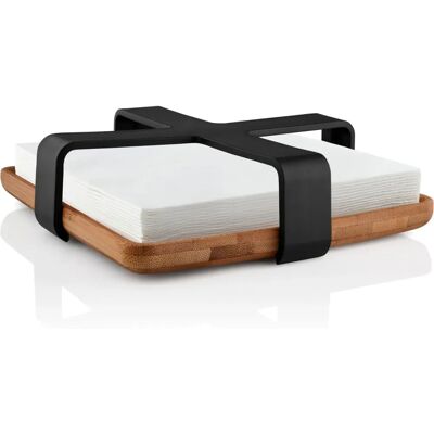 Eva Solo Nordic Kitchen Serviettenhalter - Bambus / schwarz Eva Solo Nordic Kitchen Serviettenhalter - Bambus / schwarz