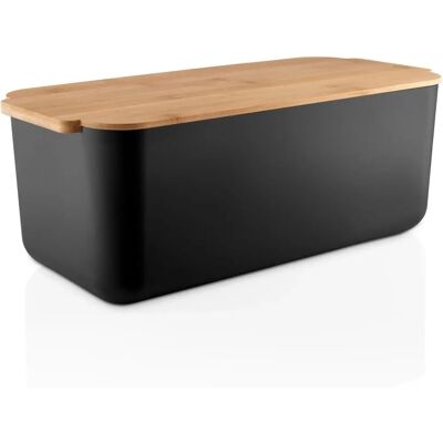 Eva Solo Brotkasten - Bambusdeckel - 9L - Schwarz Eva Solo Brotkasten - Bambusdeckel - 9L - Schwarz