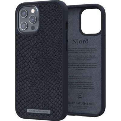 Coque Njord pour iPhone 12/12 Pro Max Noir - Housse de téléphone - Publicité Coque Njord pour iPhone 12/12 Pro Max Noir - Housse de téléphone - Publicité