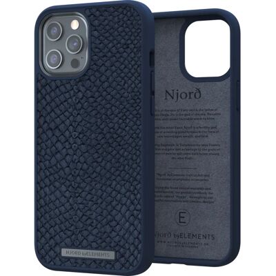 Coque ELEMENTS Njord pour iPhone 12/12 Pro Max Bleu - Étui - Publicité Coque ELEMENTS Njord pour iPhone 12/12 Pro Max Bleu - Étui - Publicité