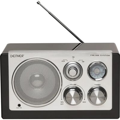 Denver TR-61 Zwart Digitale Draagbare Radio Denver TR-61 Zwart Digitale Draagbare Radio