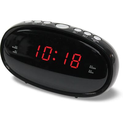 Denver CR-420 Klokradio - LED-scherm, FM, Dubbelalarm Denver CR-420 Klokradio - LED-scherm, FM, Dubbelalarm