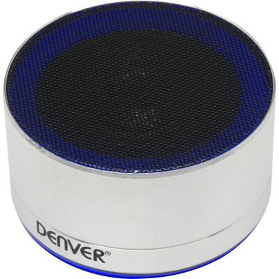 Altoparlante Bluetooth portatile Denver BTS-32SILVER MK2 Altoparlante Bluetooth portatile Denver BTS-32SILVER MK2