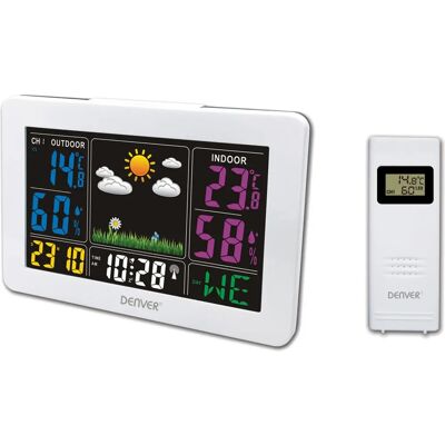 Denver WS-540WHITE Digital vejrstation - Vejrstation Denver WS-540WHITE Digital vejrstation - Vejrstation