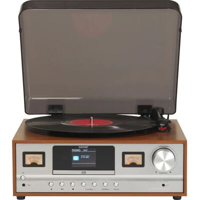 Denver MRD-52LIGHTWOOD - Vinile, Bluetooth, Radio - giradischi Denver MRD-52LIGHTWOOD - Vinile, Bluetooth, Radio - giradischi