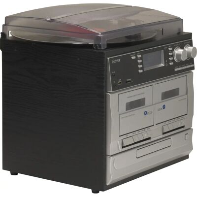 Denver MRD-166 - Radio DAB+ avec Lecteur CD et Tourne-disque Denver MRD-166 - Radio DAB+ avec Lecteur CD et Tourne-disque