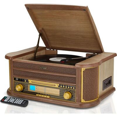 Denver MCR-50 Retro CD Cassette Player HiFi Denver MCR-50 Retro CD Cassette Player HiFi