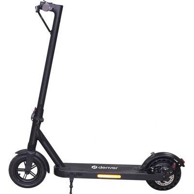 Trottinette électrique noire Denver - Modèle 85360F - 25 km/h - 18 km d'autonomie - Publicité Trottinette électrique noire Denver - Modèle 85360F - 25 km/h - 18 km d'autonomie - Publicité