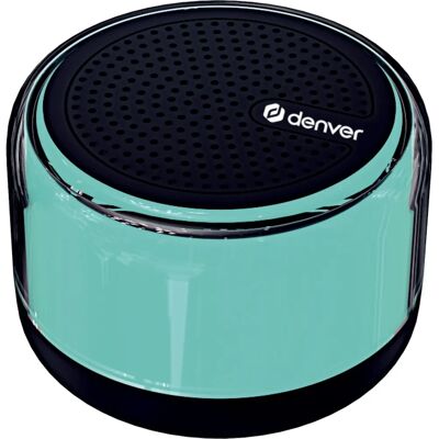 Altoparlante Bluetooth portatile Denver BTP-103 - 3W Nero Altoparlante Bluetooth portatile Denver BTP-103 - 3W Nero