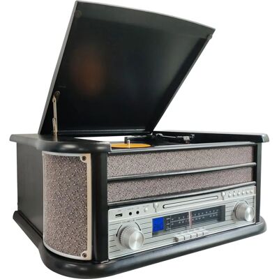 Denver MCR-50 - Bluetooth FM USB Retro CD Cassette Record Player - Record Player Denver MCR-50 - Bluetooth FM USB Retro CD Cassette Record Player - Record Player
