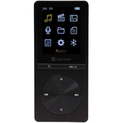 Denver MP-1820B Bluetooth MP4-speler - 4 GB, Zwart Denver MP-1820B Bluetooth MP4-speler - 4 GB, Zwart
