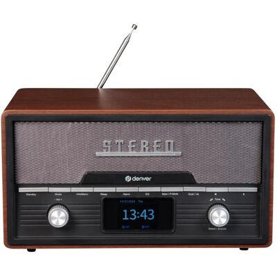 Ραδιόφωνο Denver MDA-525DW - FM/CD/Bluetooth Ραδιόφωνο Denver MDA-525DW - FM/CD/Bluetooth