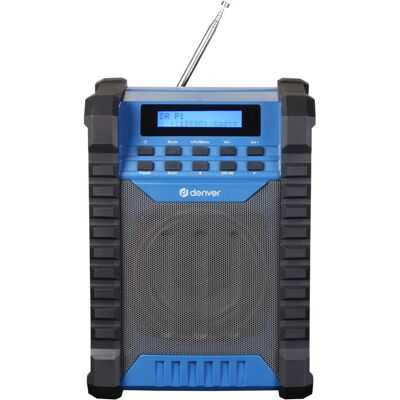 Denver WRD-60 Petrol/Svart Byggradio DAB+/FM Denver WRD-60 Petrol/Svart Byggradio DAB+/FM