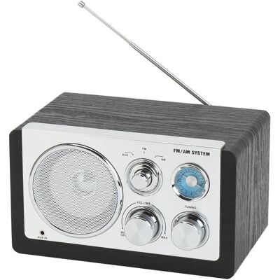 Radio Denver TR-63B - AM/FM, Analogica, Nero Radio Denver TR-63B - AM/FM, Analogica, Nero