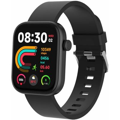 Denver SWC-185B Schwarze Smartwatch - Gesundheit & Fitness Denver SWC-185B Schwarze Smartwatch - Gesundheit & Fitness