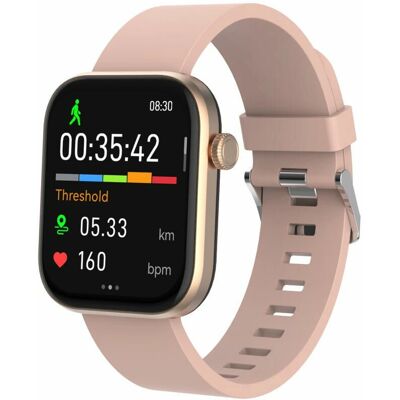 Denver Rosa AMOLED Smartwatch - Hjertefrekvens & Søvnmonitor - 1,85" - IP67 Denver Rosa AMOLED Smartwatch - Hjertefrekvens & Søvnmonitor - 1,85" - IP67