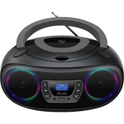 Lecteur CD portable Denver TDB-212GR DAB+ FM Bluetooth Lecteur CD portable Denver TDB-212GR DAB+ FM Bluetooth
