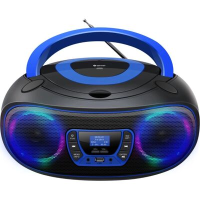 Denver TDB-212BU Henkilökohtainen CD-soitin - Radio, Bluetooth & USB Denver TDB-212BU Henkilökohtainen CD-soitin - Radio, Bluetooth & USB
