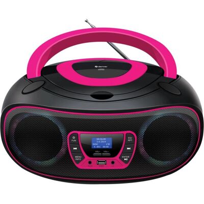 DENVER TDB-212P Pink Personal-CD-Player - Personal CD Player DENVER TDB-212P Pink Personal-CD-Player - Personal CD Player