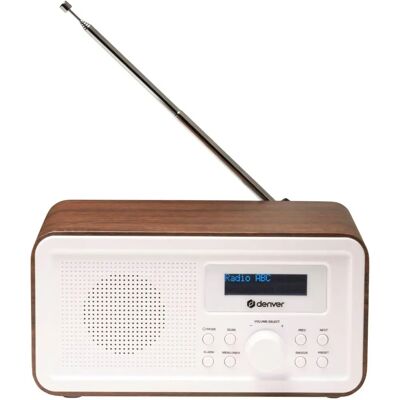 Denver DAB-30DW Dunkles Holzradio - Tischradio Denver DAB-30DW Dunkles Holzradio - Tischradio