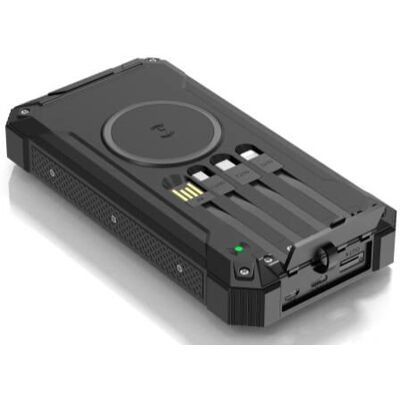 Denver 117140100090 Powerbank - 20000mAh, Trådløs, Sort Denver 117140100090 Powerbank - 20000mAh, Trådløs, Sort