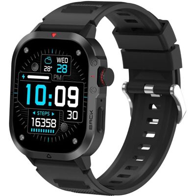 Denver SWC-195B Smartwatch - AMOLED, Bluetooth, Hjertefrekvens - Sort Denver SWC-195B Smartwatch - AMOLED, Bluetooth, Hjertefrekvens - Sort