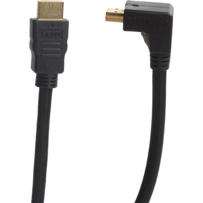 Sinox HDMI-kabel 1,5 m Sort - Standard, Gullbelagte kontakter Sinox HDMI-kabel 1,5 m Sort - Standard, Gullbelagte kontakter
