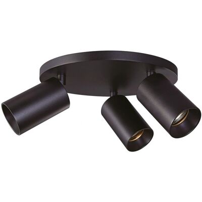 ANTIDARK - SpotOn Circle 3 - Ø25 - Sort - Ceiling Lamp ANTIDARK - SpotOn Circle 3 - Ø25 - Sort - Ceiling Lamp