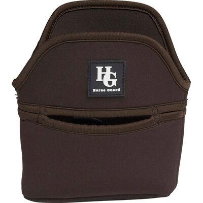 Horse Guard HG Bally Protection de étrier 2.0 - Café, taille unique - Publicité Horse Guard HG Bally Protection de étrier 2.0 - Café, taille unique - Publicité