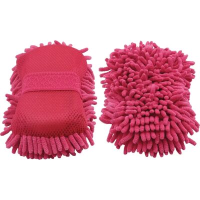 Éponge en microfibre Horse Guard HG Rose - Éponge de nettoyage - Publicité Éponge en microfibre Horse Guard HG Rose - Éponge de nettoyage - Publicité