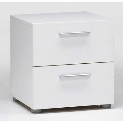 Møbel24 Pepe Natbord - 40x40x42 cm - Hvid - Nightstand Møbel24 Pepe Natbord - 40x40x42 cm - Hvid - Nightstand