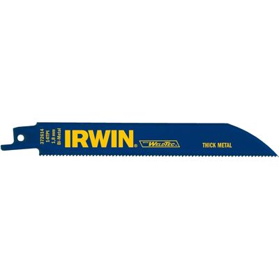 Irwin Säbelsägeblatt 614R - Metall schneiden - Packung 2 Irwin Säbelsägeblatt 614R - Metall schneiden - Packung 2